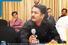 Mr. Bilal Zafar, Senior Reporter, The City News while the question-answer session.