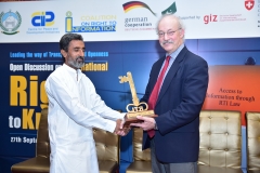 Muhammad Akmal won the RTI Champion Award 2019 in Journalist Category