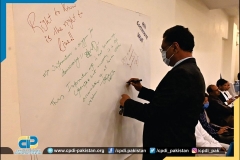 Fawad Malik, Pakistan Information Commissioner while writing a note on RTI Comment Wall