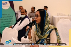 Shazia Mehboob (journalist) raised a question about the implementation of orders issued by the Pakistan Information Commission